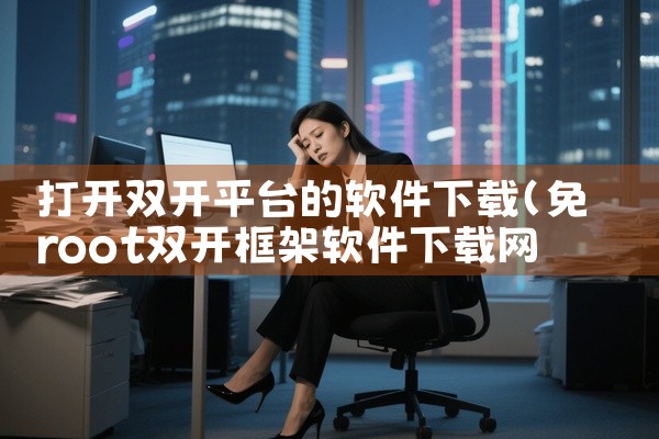 打开双开平台的软件下载